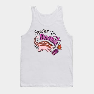 You’re Dinomite Valentine’s Day Dinosaur Tank Top